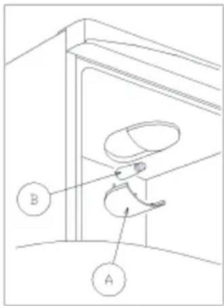 Clayton CL338ACJ - Remplacement de l'ampoule du réfrigérateur - 1