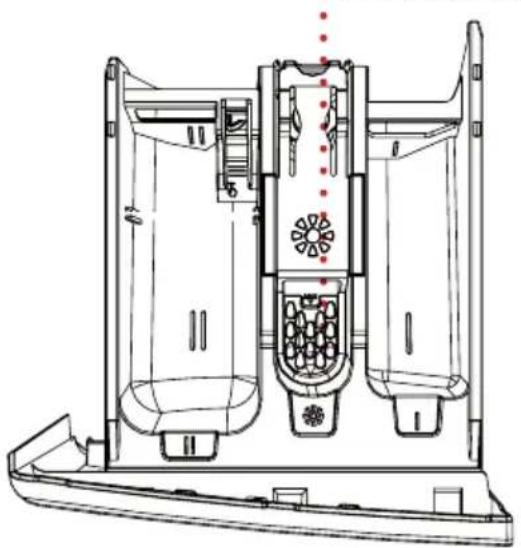 Clayton CL1275ST16 - Compartment lessive pour le lavage principal : - 1