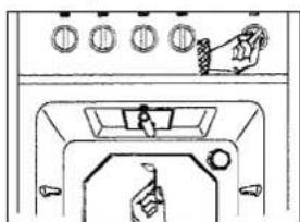 Arrow C13005 - -Allumage manuel du grill - 2