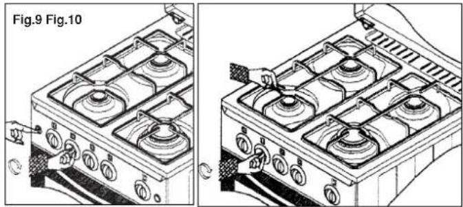 Arrow C12001 - - Allumage manuel des brûleurs - 1