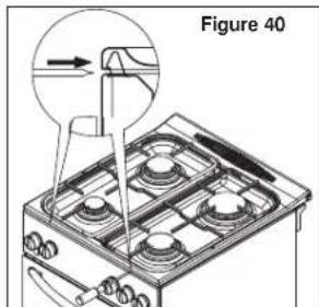 Arrow B52312F01 - Soulèvement du plan de cuisson - 2