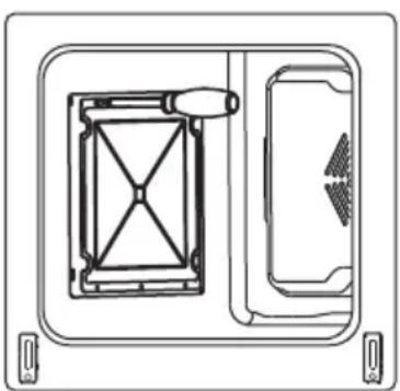EDSON ECI66BK - Pour enlever le panneau catalyse - 1