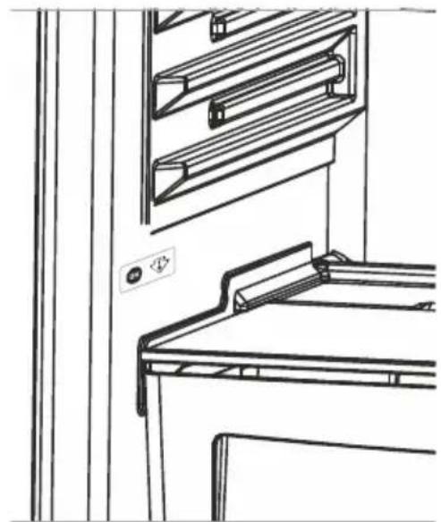WESTLINE DDW213WH - Zone la plus froide - 2