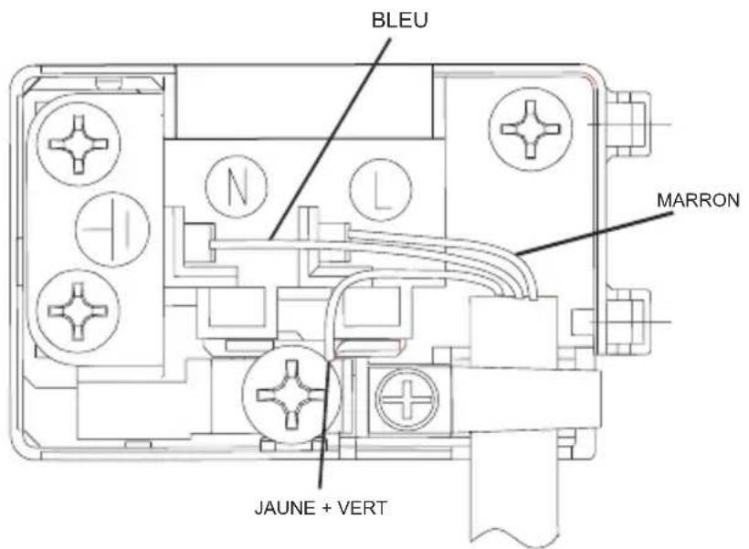 BLEU N L MARRON JAUNE + VERT