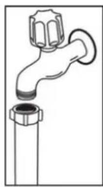 WESTLINE LVW1247A++ - Raccordement en eau - 2