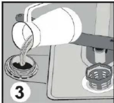WESTLINE LVW1247A++ - Chargement du sel dans le réservoir de l'adoucisseur d'eau - 2