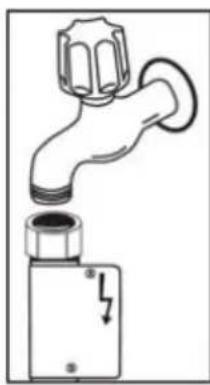 WESTLINE LVW1247A++ - Raccordement en eau - 3