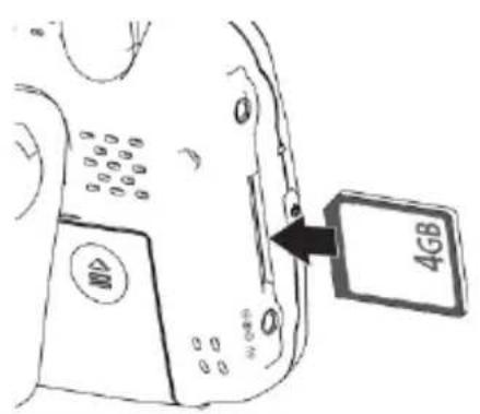 Rimax Baby Kangoo RB205 - como insertar la tarjeta de memoria - 1