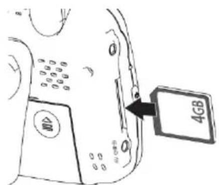 Rimax Baby Kangoo RB205 - Insert the memory card - 1