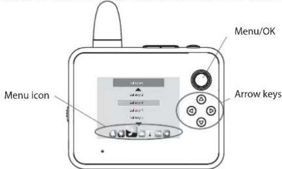 Rimax Baby Kangoo RB203BL - Operating Menu - 1