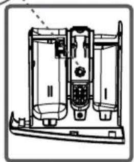 SAMANA SAM LF40 1006 BVT - Compartment à lessive de prélavage : - 2
