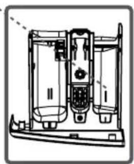 SAMANA SAM LF40 1006 BVT - Compartment à lessive de prélavage : - 4
