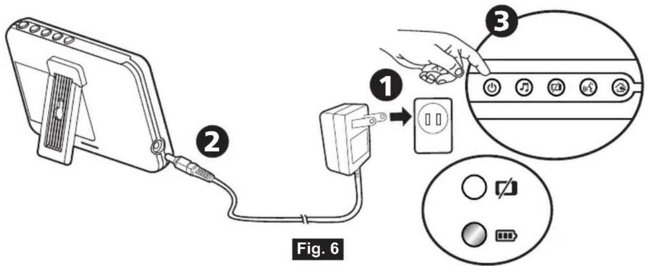 Basbau BB204 - " LCD Wireless Video Baby Monitor - 4