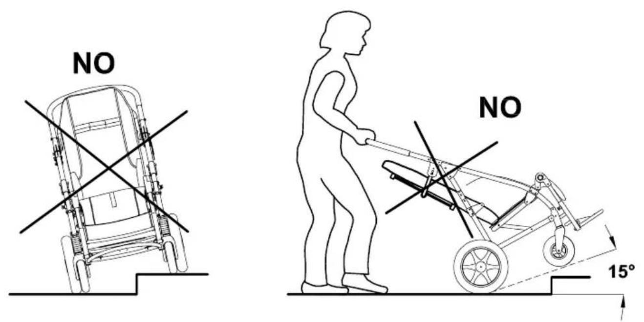 Life & Mobility Novus - HOW TO TILT THE NOVUS AND CLIMB UP PAVEMENTS - 2