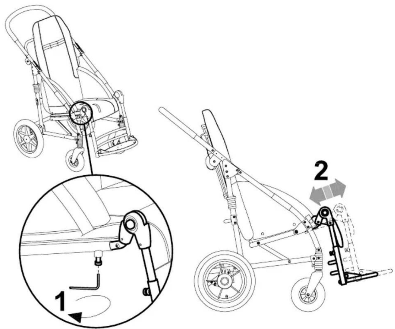 Life & Mobility Novus - SITZTIEFE REGULIEREN - 1