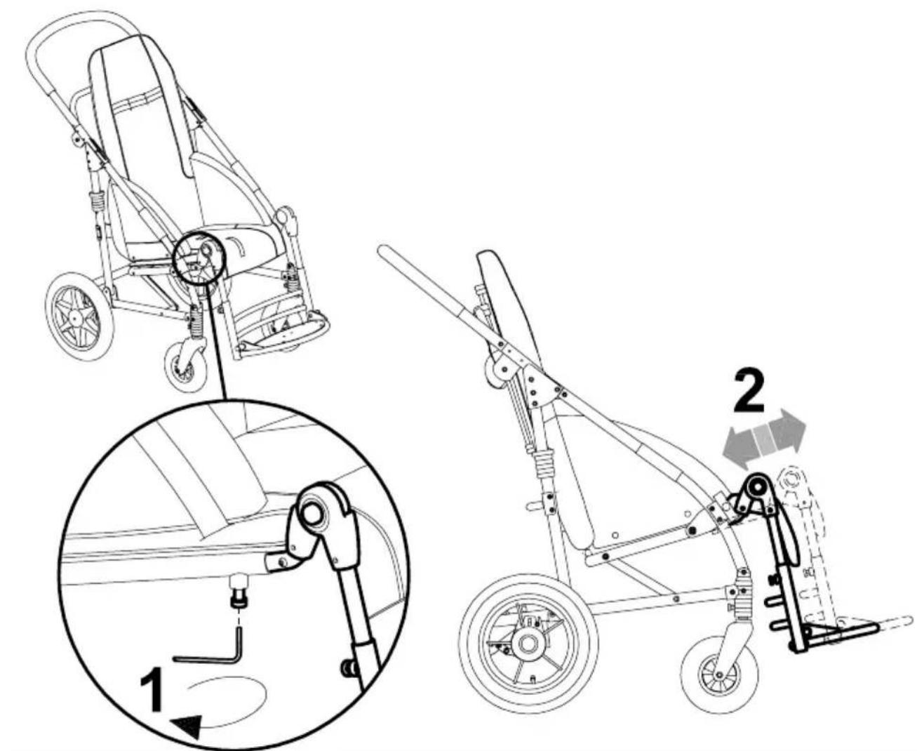 Life & Mobility Novus - DIEPTE VAN ZITTING VERSTellen - 1