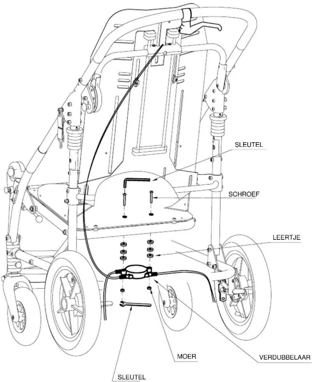 Life & Mobility Novus - D - DE VERDUBBELAAR VAN DE REM VASTZETTEN - 1
