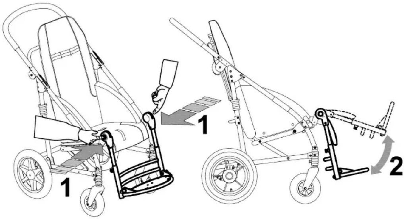 Life & Mobility Novus - ADJUSTMENT of the LEGREST - 1