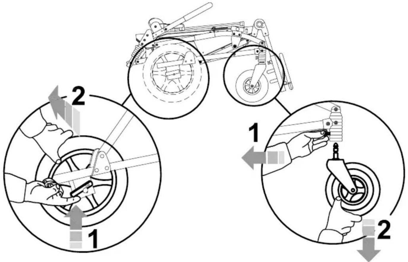 Life & Mobility Novus - ADJUSTMENT of the BACKREST HEIGHT - 3