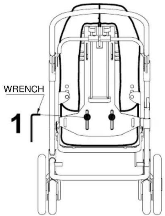 Life & Mobility Novus - ADJUSTMENT of the BACKREST HEIGHT - 1