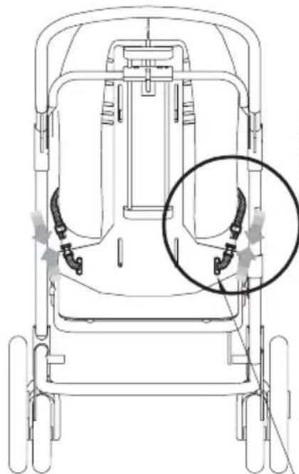 Life & Mobility Novus - INGUINAL STRAPS 817 - 1