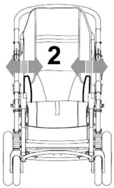 Life & Mobility Novus - RéGLAGE de la LARGEUR de l'ASSISE - 2