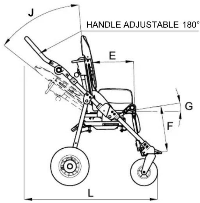 Life & Mobility NewBug - with 4-WHEEL base 869 - 3