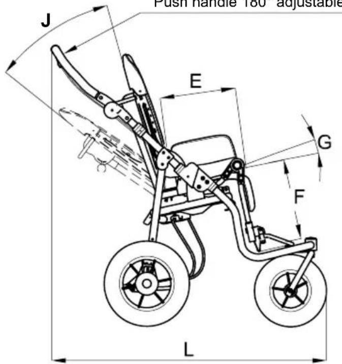 Life & Mobility NewBug - TECHNICAL SPECIFICATIONS of Bug with 3 wheels BASE 901 - 2