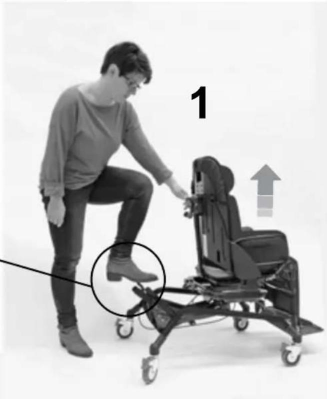 Life & Mobility NewBug - ADJUSTING THE HEIGHT OF THE SEAT - 2