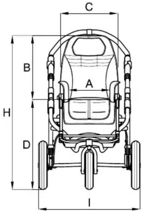 Life & Mobility NewBug - CARACTERISTIQUES DIMENSIONNELLES DE BUG avec BASE 901 - 1