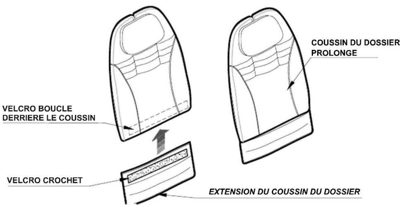 Life & Mobility NewBug - RéGLAGE de la HAUTEUR du DOSSIER - 2