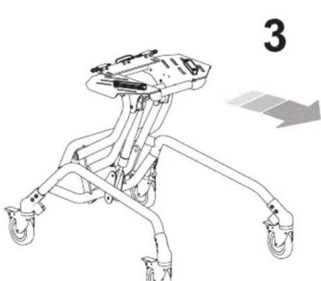 Life & Mobility NewBug - SITZEINHEIT vom ZIMMERUNTERGESTELL abnehmen - 4
