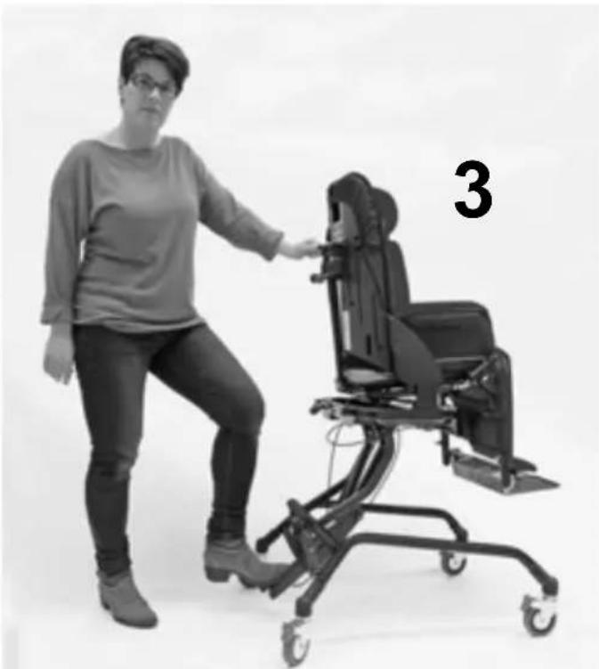 Life & Mobility NewBug - ADJUSTING THE HEIGHT OF THE SEAT - 4