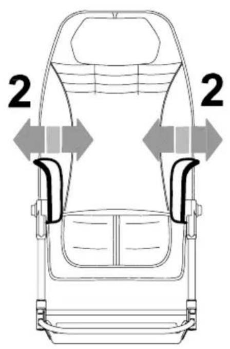 Life & Mobility NewBug - DE BREEDTE VAN DE ONDERKANT van de ZITTING AANPASSEN - 2