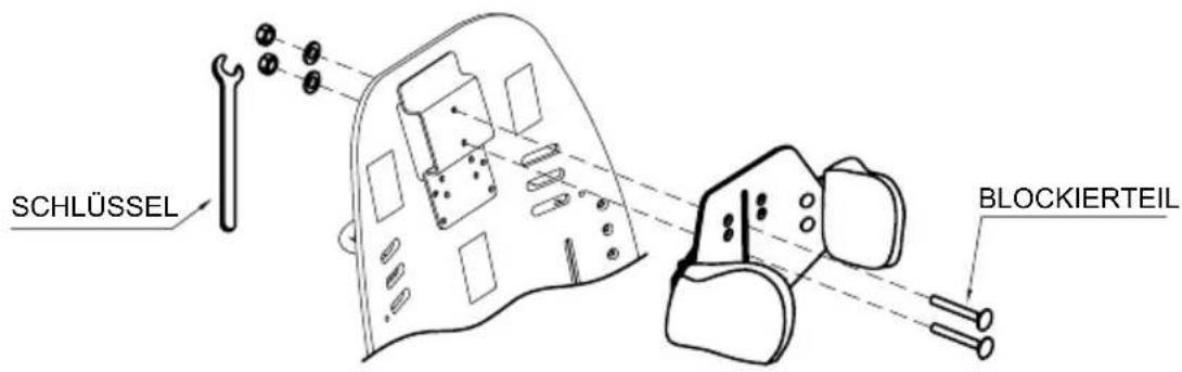 Life & Mobility NewBug - KOPFSTÜTZE MIT SCHEIDELBEIN-SCHUTZPOLSTER 852   höhen- und breitenverstellbar - 1