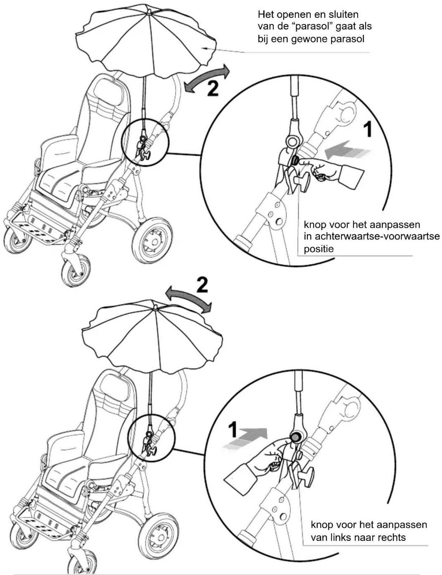 Life & Mobility NewBug - B-AANPASSING MET KNOPPEN - 1