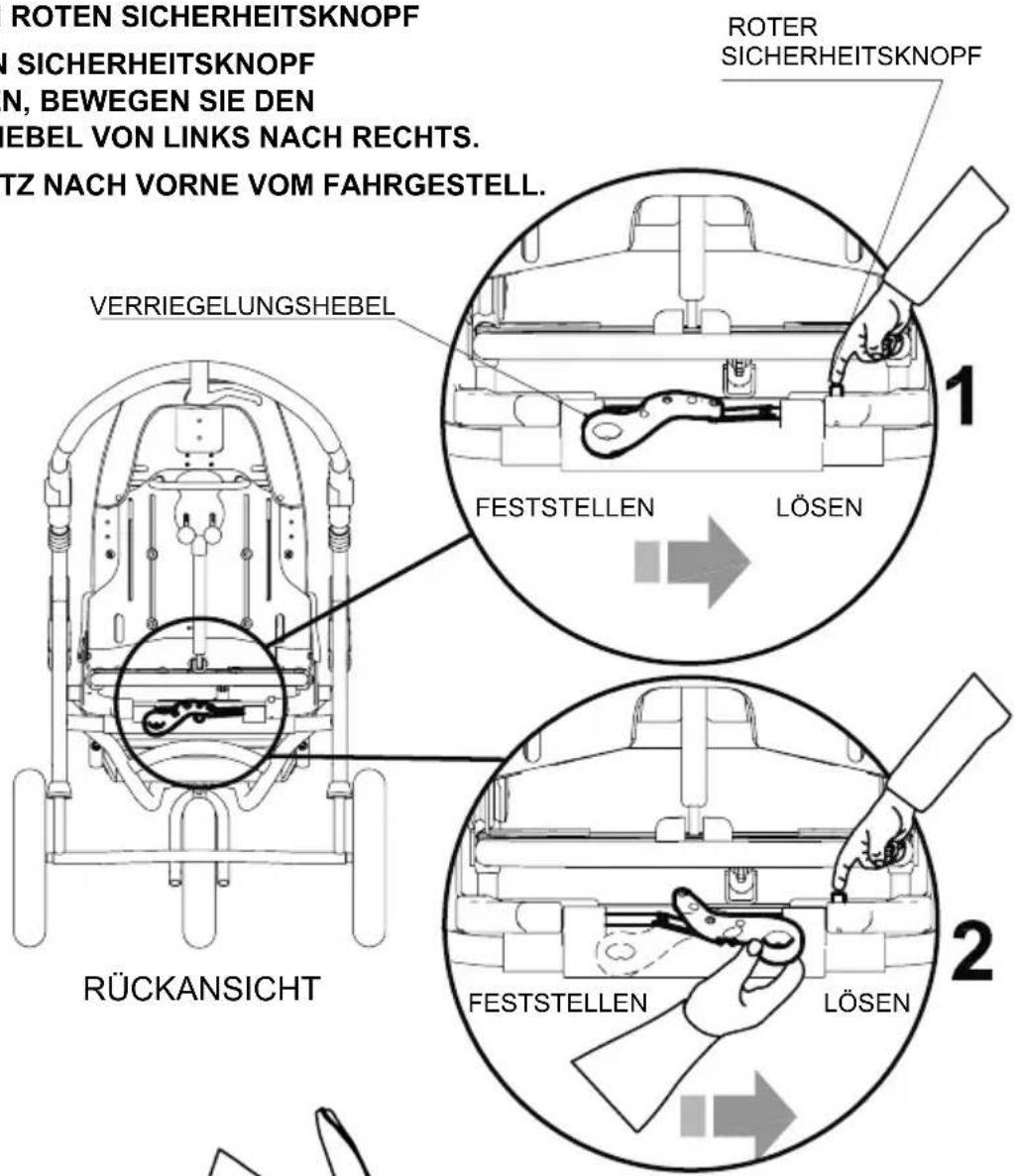 Life & Mobility NewBug - SITZEINHEIT vom FAHRGESTELL ABNEHMEN - 2