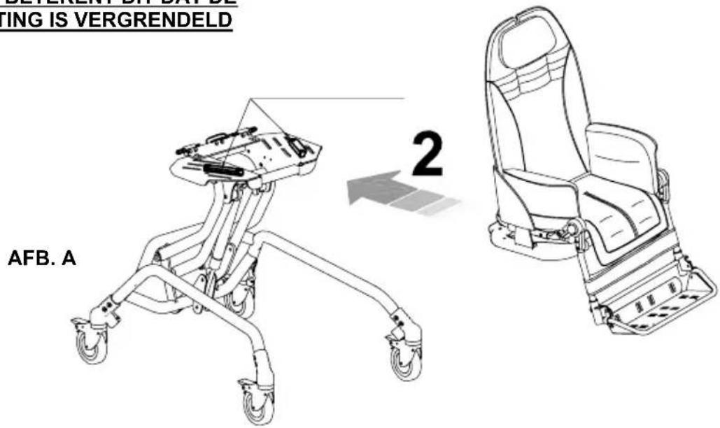 Life & Mobility NewBug - ZO BEVESTIGT U DE ZITTING AAN HET FRAME - 1
