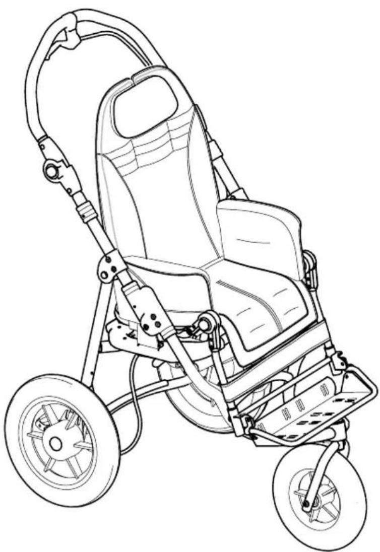 Life & Mobility NewBug - with 3-WHEEL base 901 - 1