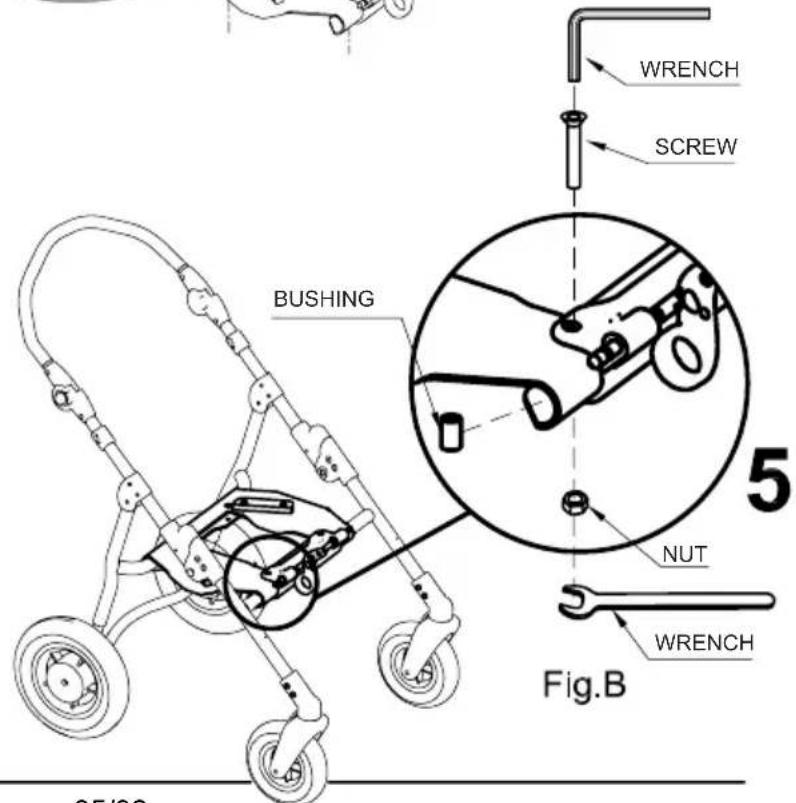 Life & Mobility NewBug - HOW TO REVERSE THE SEAT SO THAT THE CHILD FACES HIS MOTHER (FIG. A) - 5