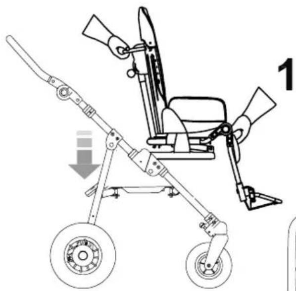 Life & Mobility NewBug - SITZEINHEIT auf das FAHRGESTELL MONTIEREN - 1