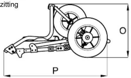Life & Mobility NewBug - TECHNISCHE SPECIFICATIONS van de Bug met driewielig ONDERSTEL 901 - 4
