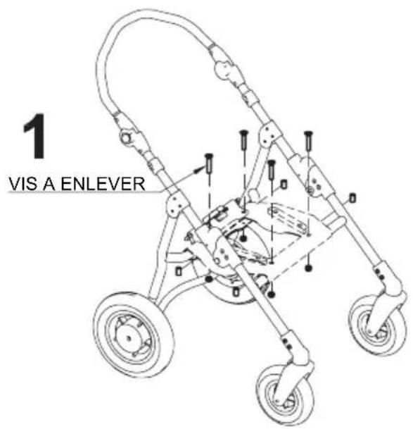 Life & Mobility NewBug - COMMENT CHANGER LE SIEGE PAR RAPPORT A LA DIRECTION DE MARCHE (Fig. A) DE SORTE QUE L'ENFANT REGARDE SA MERE - 2