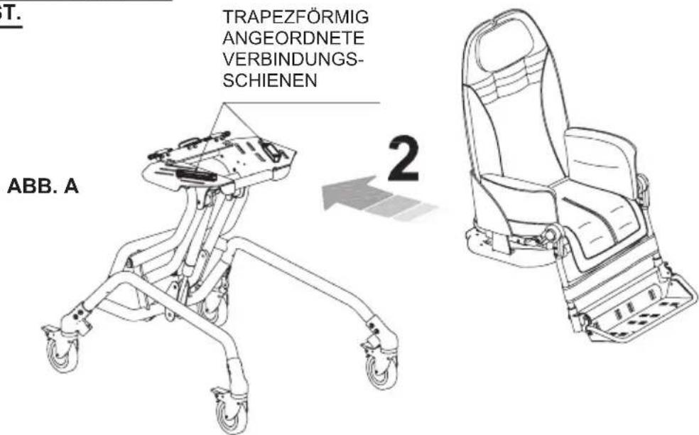 Life & Mobility NewBug - SITZEINHEIT auf das ZIMMERUNTERGESTELL MONTIEREN - 1