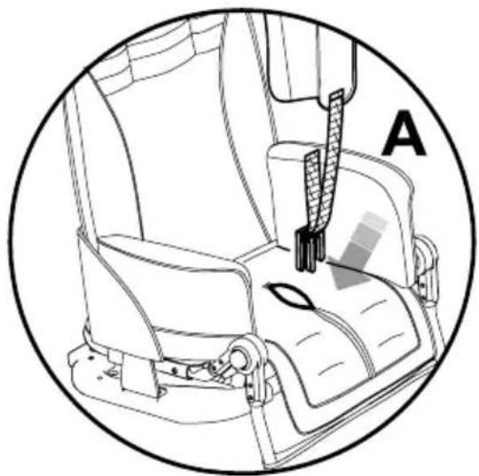 Life & Mobility NewBug - BEFESTIGUNGSPUNKTE DES RIEMENS Auf DER SITZFLÄCHE - 1