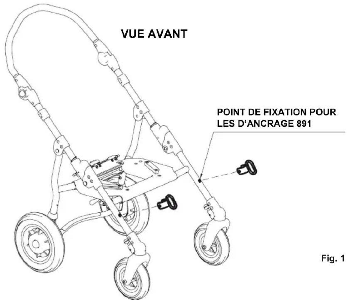 Life & Mobility NewBug - ATTENTION! LA SOCIÉTÉ ORMESA RECOMMANDE L'UTILISATION D'UN SYSTème COMPLET "WTORS" CONFORME À LA NORME ISO 10542-2, qui consiste en un système de retenue du fauteuil, et de son occuptant. - 1