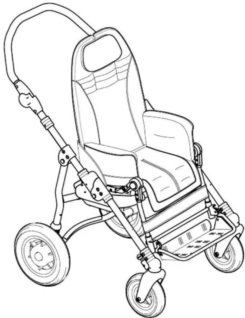 Life & Mobility NewBug - met VIERWIELIG onderstel 869 - 1