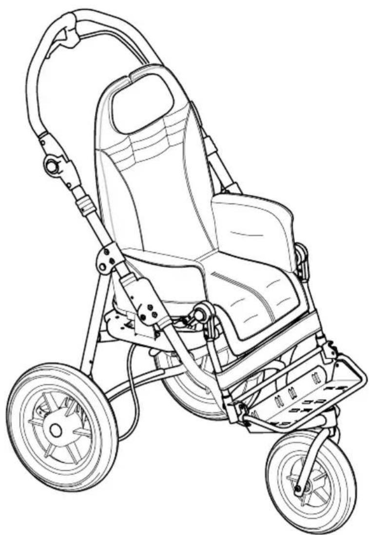 Life & Mobility NewBug - SIÈGE Bug   AVEC BASE 3 ROUES 901 - 1