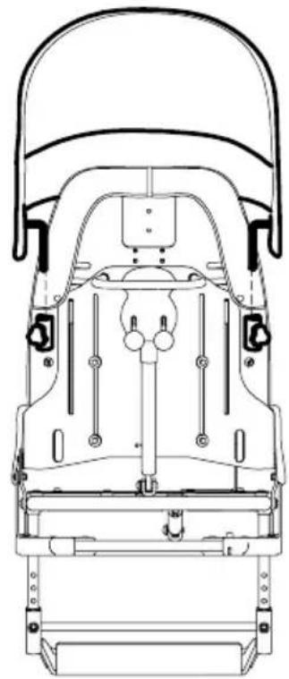 Life & Mobility NewBug - POUR RÉGLER LA POSITION DE L'APPUI-TÊTE, DESSERRRER LÉGÉRÉMENT LES VIS SITUÉES DERRIÈRE L'APPUI-TÊTE À L'AIDE DE LA CLÉ FOURNIE AVEC LA POUSSETTE - 16