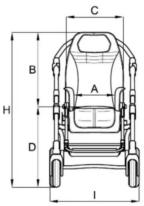 Life & Mobility NewBug - with 4-WHEEL base 869 - 2